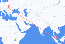 싱가포르 출발, 데브레첸 도착 항공편