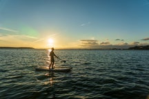 Excursions en stand up paddle à Barcelone, en Espagne