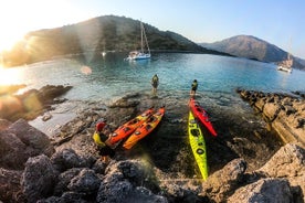 Tour en kayak por el mar en la isla de San Nicolás