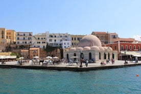 Chania Magic City Tour and Kournas Lake with Transfers and Snack