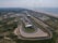 photo of aerial of Circuit Park Zandvoort with the north sea beach in the village of Zandvoort in the Netherlands.