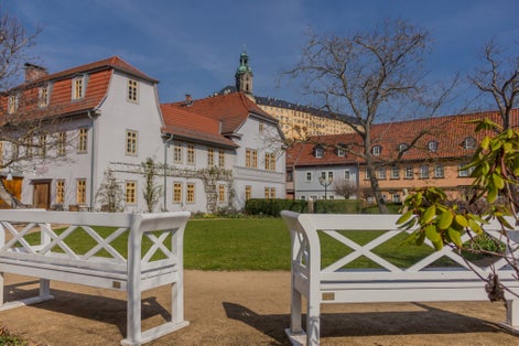 Photo of Springlike awakening in the beautiful Saale valley near Rudolstadt