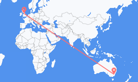 Авиаперелеты из Австралии в Англию
