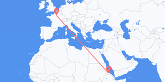 Voli dall'Eritrea per la Francia