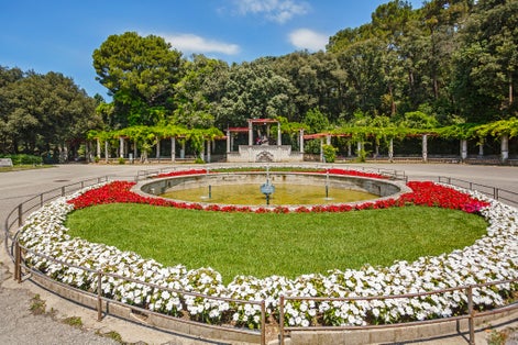Miramare park in Trieste, Italy