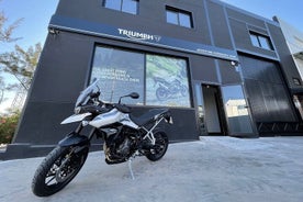 Triumph motorbike rental in Málaga-Spain