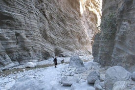 Randonnée dans les gorges de Samaria dans la région d'Héraklion