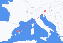 Ljubljana to Palma