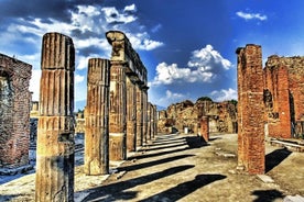 Heldagstur til Pompei med guide, Sorrento, Positano fra Napoli/Salerno/Amalfi