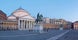 photo of neaples - The basilica reale pontificia san francesco da paola and monument to charles vii of naples - Piazza del plebiscito square in the morning dusk.