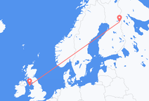 Flyg från Kuusamo till Douglas