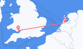 Flights from the Netherlands to Wales