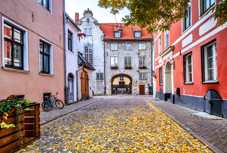 Photo of the city that is capital of Latvia that is well known to be a very popular tourism destination in the Baltic region.