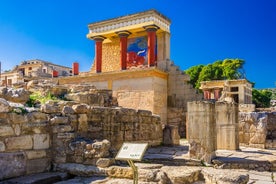  Knossos Palace på Kreta med transport 7 timers tur