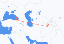 Flyg från Mazar-e Sharif till Trabzon