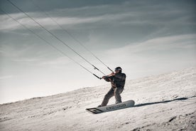 Private Snow kiting Adventure in Remote Wilderness in Ashotsk 