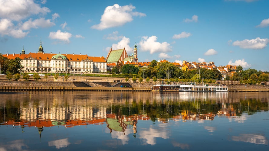 Warsaw, Poland - panorama with Old Town..jpg