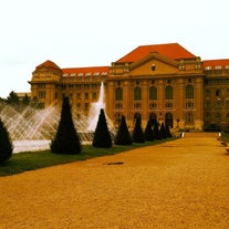 View of Debrecen city, Hungary.