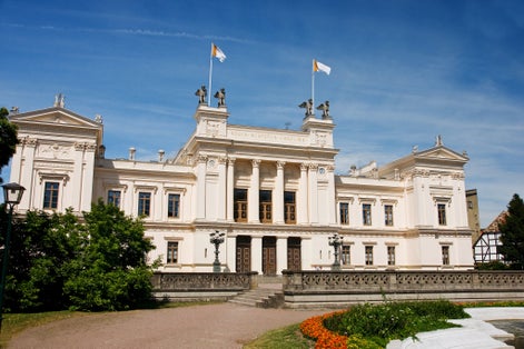photo of close shot of Lundagård in Lund, Sweden.