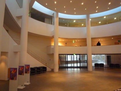 Lobby of the museum