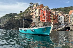 Cinque Terre from the sea