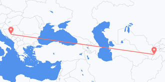 Tadschikistan nach Bosnien und Herzegowina