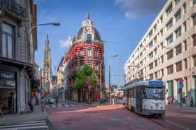 Brussels, Grand Place in beautiful summer sunrise, Belgium