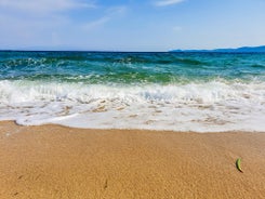 Photo of Amazing view at Agios Georgios Pagon beach, Northern Corfu, Greece.