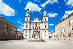 Church Heiliger Franz of Assisi at Mexikoplatz, Vienna, Austria.