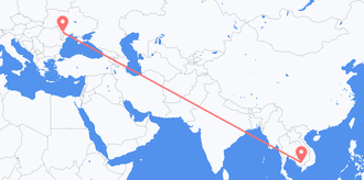 Cambodia to Moldova