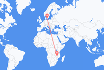 Flights from Lilongwe to Copenhagen