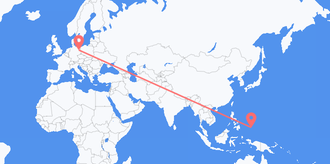 Flights from Palau to Germany