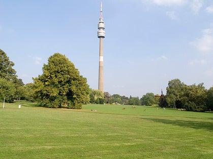 photo of view of Florianturm,Dortmund  germany.