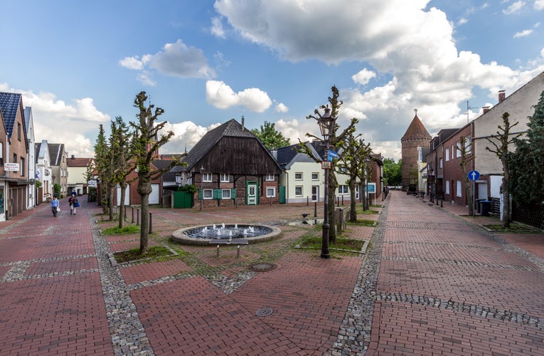 Poto of Gänsemarkt, Haltern am See,Germany.