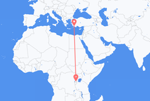 Kigali à Dalaman