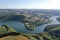 Upper Sûre Lake, Lac de la Haute-Sûre, Canton Wiltz, Luxembourg