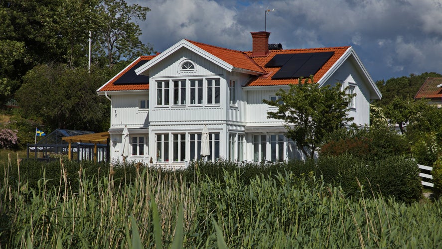 photo of view of Residential house in Trosa, Södermanland, Sweden.