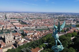 Højdepunkter i Lyon med Fourviere Hill og Old Town