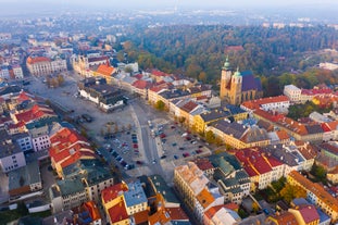 View on the old town of Brno, Czech Republic.