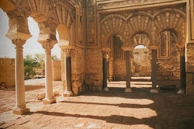 乘坐巴士游览阿扎哈拉麦地那 (Medina Azahara)，提供西班牙语导游服务。官方指南