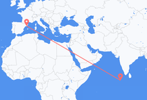 Flights from Malé to Barcelona