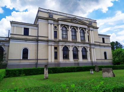Photo of Western building of the National Museum of Bosnia and Herzegovina.