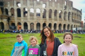 Colosseum Tour for Kids with Caesars Palace & Roman Forums