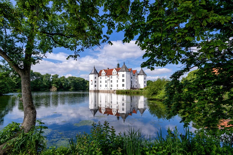 Gluecksburg Castle in Schleswig-Holstein, Germany