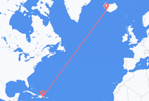 Flights from Santo Domingo to Reykjavík