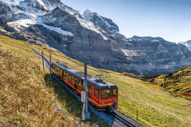 Jungfraujoch: Einkadagsferð til Jungfrau og Lauterbrunnen