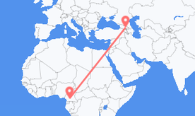 le Cameroun pour la Géorgie