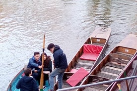 Tour a piedi combinato con River Punting Rowing (durata 3 ore)