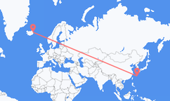 Flights from Okinawa Island to Egilsstaðir