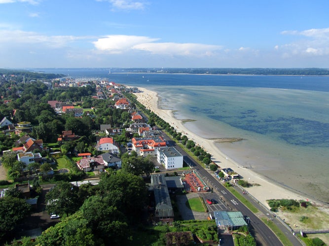 PHOTO OF VIEW OF Laboe, Germany.